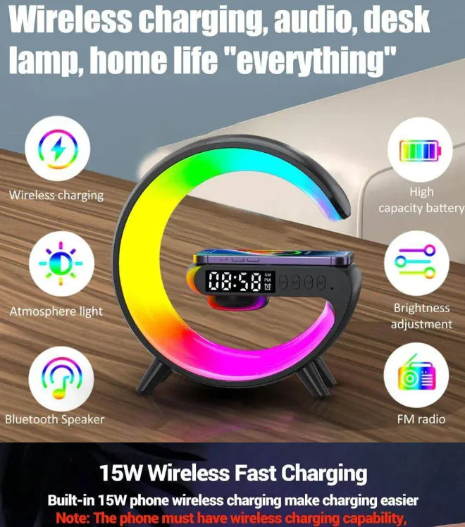 Smart RGB Night Light & Alarm Clock