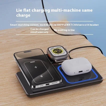3-in-1 Fast Wireless Charging Station
