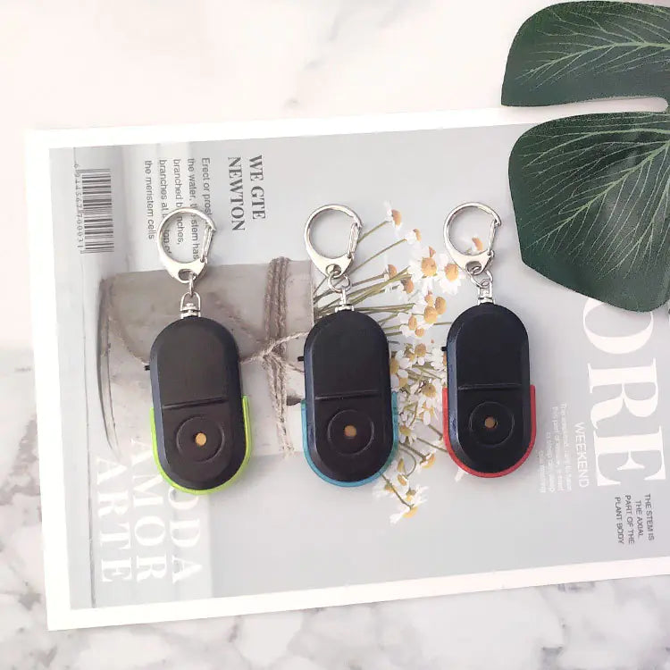 Key Finder with LED & Whistle