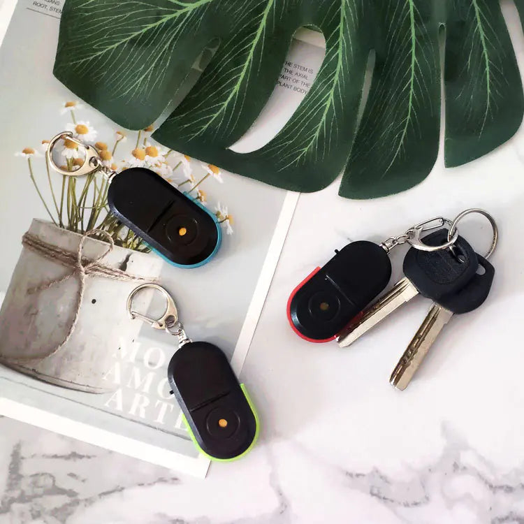 Key Finder with LED & Whistle